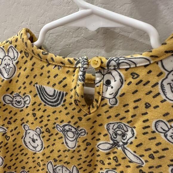 Disney Baby Yellow Winnie the Pooh Bear Sweatsuit Set - Picture 8 of 10